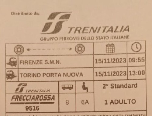 Frecciarossa 9516 firenze smn - frecciarossa,